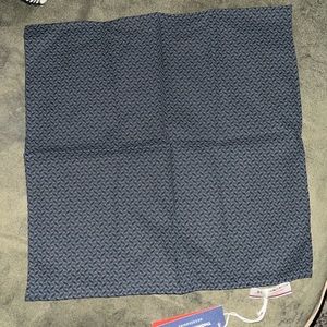 Navy Blue Thomas Mason pocket Square